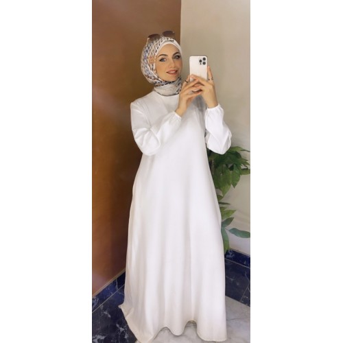 عبايه كريب تركي موديل نيللي