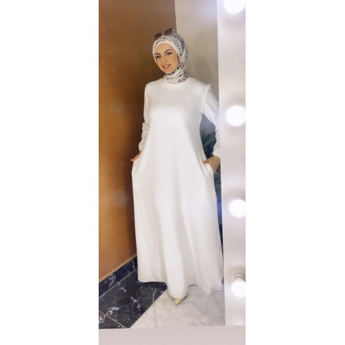 عبايه كريب تركي موديل نيللي
